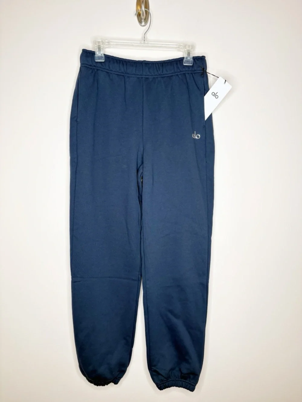 Alo Accolade Fleece Jogger Sweatpant Navy Medium